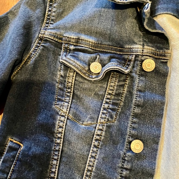 New gap kids boys Jean jacket size large - Picture 6 of 9